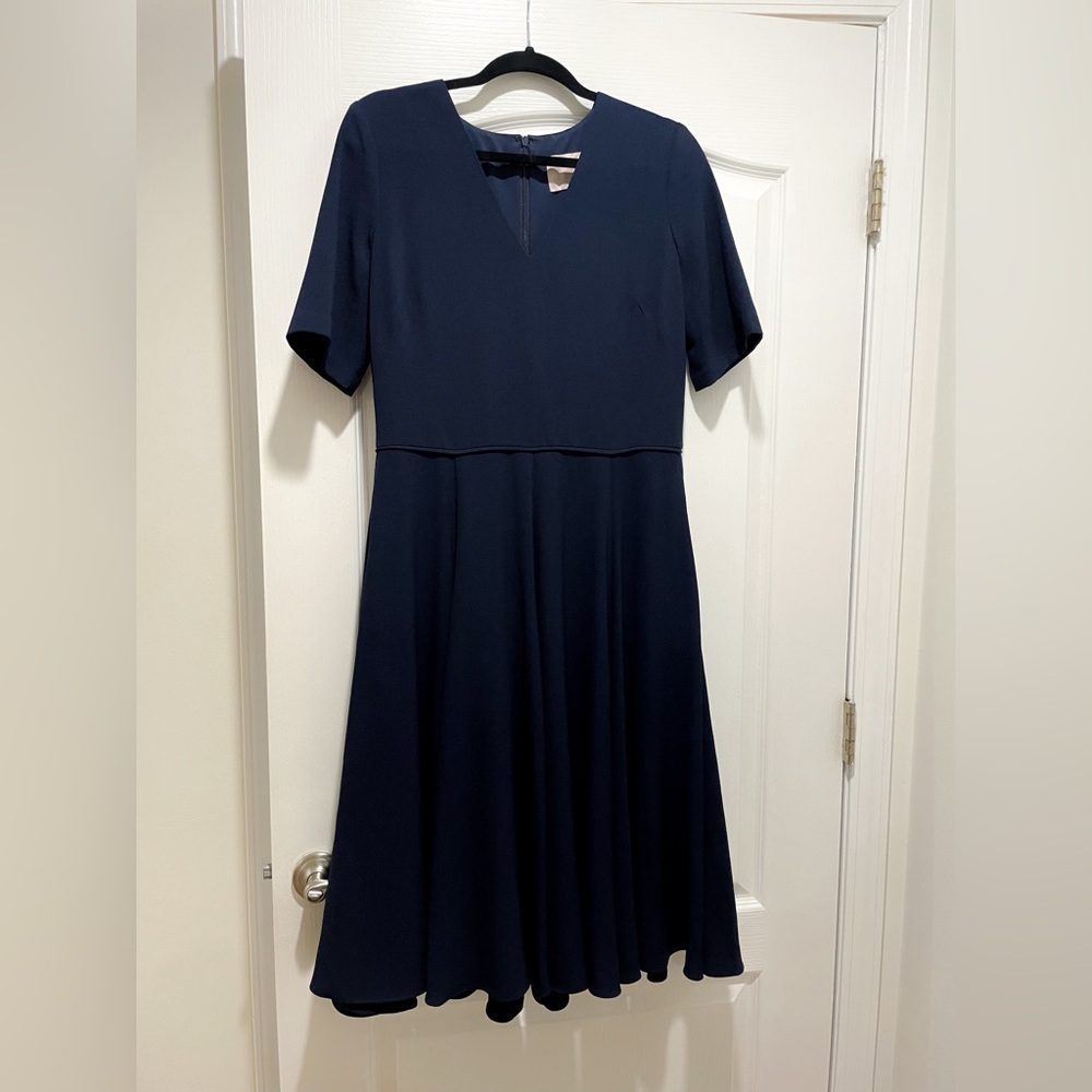 Gal Meets Glam Navy A line dress